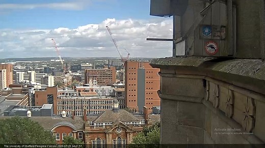 Webcam Sheffield city view, Sheffield, England - Online Live Cam