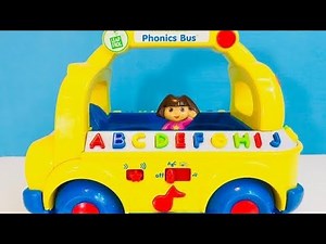 DORA The EXPLORER Toys ABC Musical Leap Frog School Bus