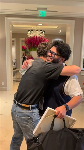 Rafael Caban on Instagram: "This moment. Dude, this is genuinely something I’ll never, ever forget. I had no idea that this would be happening tbh. I heard my name from across the hallway and like, yeah. I had absolutely no time to process this LOL… but there’s no other way I’d have it. Being here with my brother, it meant everything. I never thought that my art would lead me to this point. Legit, I always just thought of it like… yeah I draw sometimes. I work a regular job, I try to fit in art 