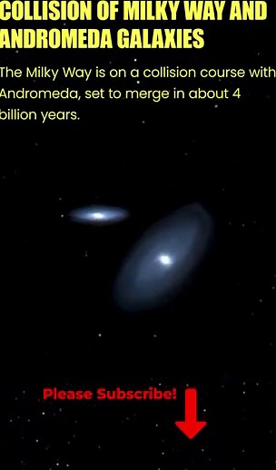 Milky Way vs Andromeda – Collision Course!