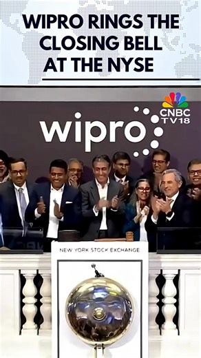 43K views · 505 reactions | NYSE Welcomes Wipro To Celebrate Its 25th...