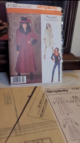 Simplicity 1732 Sewing Pattern – Misses Coat Costume, Victorian Style, Sizes 6-14 UNCUT - Etsy
