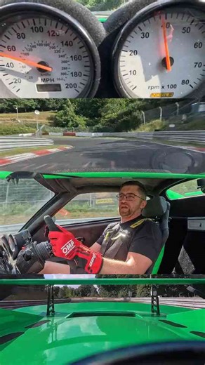 500hp Noble M12 GTO-3 Nürburgring active suspension