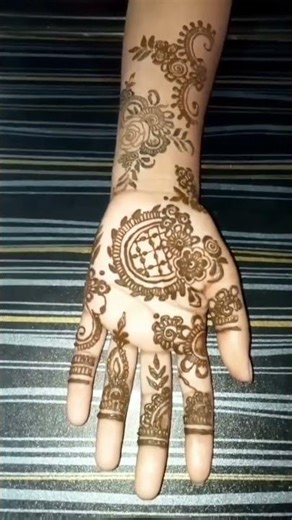 ##front hand beautiful mehendi design🤩