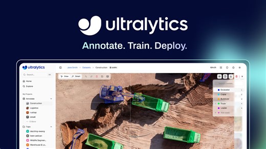 Ultralytics Platform 正式发布：从标注到部署，一站式视觉 AI 全流程！