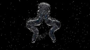 X-Particles Bubble Simulation