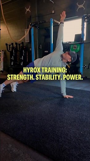 NASM x HYROX Training: Strength. Stability. Power.