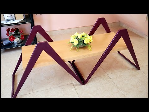 Coffee table "Spiderman" 🕷, ... Look at its Transformation !! 😱