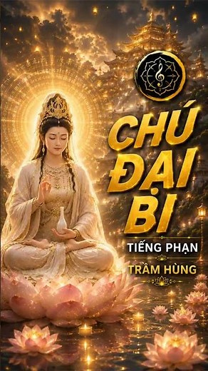 Chú Đại Bi Tiếng Phạn 🪷 Tĩnh Tâm & Thiền Định | Great Compassion Mantra #shorts