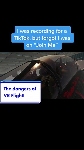 I think I stuck the landing 😎😂 #vrchat #f14 #flying #jet #blooper