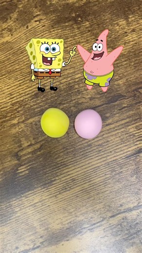 💛🩷💜💚Spongebob x Patrick Color Mixing #satisfying #colors #viral #trending #shorts #fyp #foryou