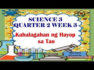 SCIENCE 3 QUARTER 2 WEEK 3 KAHALAGAHAN NG HAYOP SA TAO