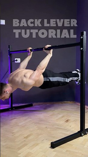 BACK LEVER Tutorial #calisthenics