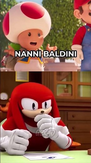 Knuckles judges Toad's voice actors #supermario #toad