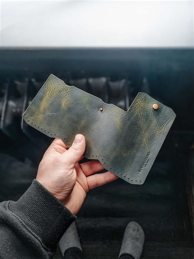 Minimal Leather Wallet Pattern PDF, SVG – Snap Wallet Template, DIY Leathercraft Wallet Pattern, Printable Pattern Download - Etsy