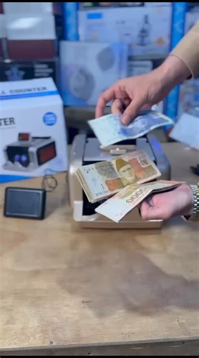 Dubai imports on Instagram: "Rechargeable bill counter Machine #billcountermachine #original #imported #karkhanolottmall #homeappliances Order Now 👇👇 All Pakistan cash on delivery"
