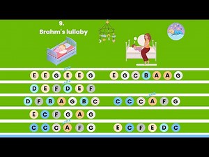 Brahms' Lullaby - Soothing Xylophone Melody for Babies - Music Song