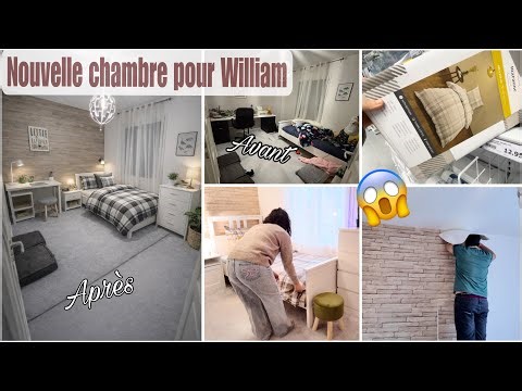🦖A NEW ROOM FOR WILLIAM 🦖// SMALL BUDGET MAKEOVER // DECOR FROM ACTION, B&M, IKEA…