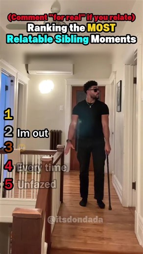 Ranking The MOST Relatable Sibling Moments