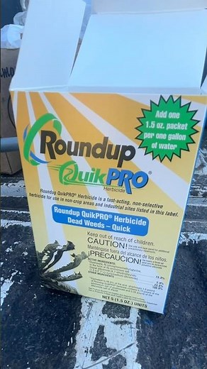 How To Use Round Up Weed Killer