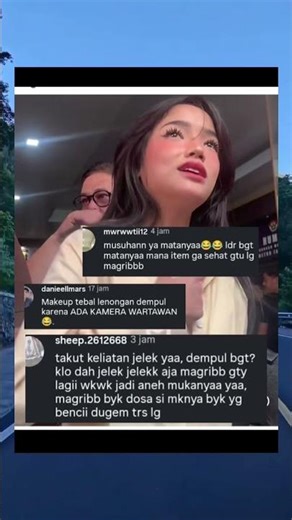 The important thing is that he escaped the journalist's camera.