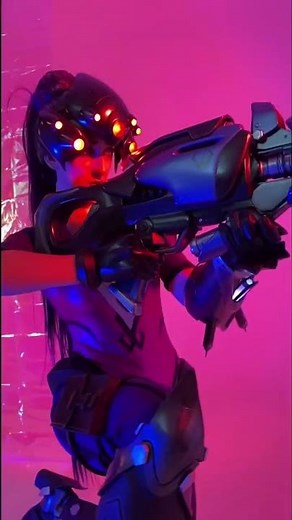 My Widowmaker cosplay from Overwatch showcase