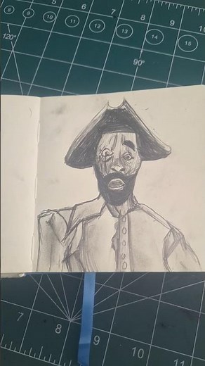 drawing captain clark (easy tutorial) #backrooms #movie #liminalspace #easy #captainclark #art