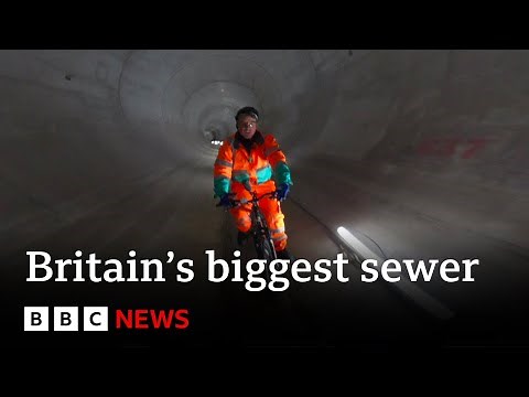 What’s inside Britain's biggest sewer? – BBC News