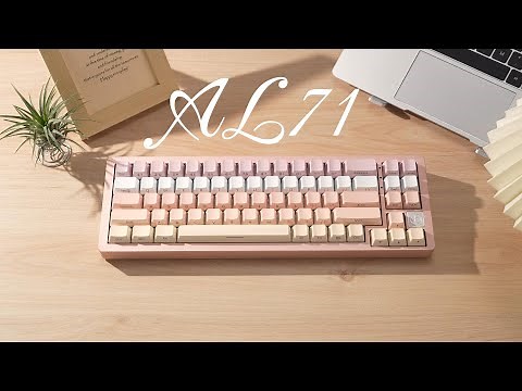 YUNZII AL71 CNC Aluminum Mechanical Keyboard