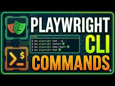 Playwright CLI Commands Tutorial for Beginners | Complete Guide