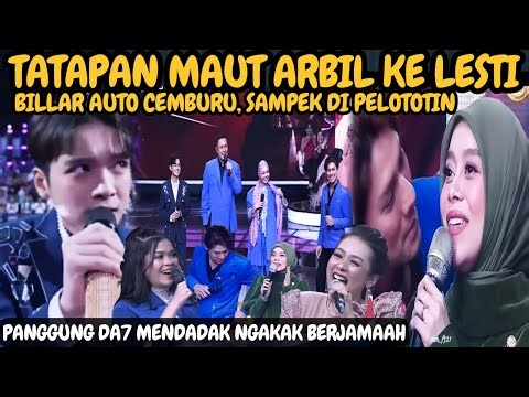 Laughing in groups 🤣 Billar made jealous again, Lesti looked intimately by arbil da7, the jury la...