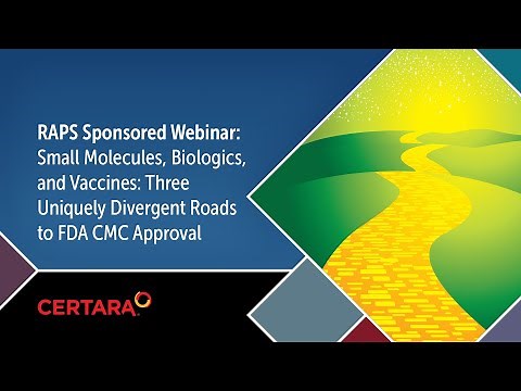 Small Molecules, Biologics, and Vaccines: Three Uniquely Divergent Roads to FDA CMC Approval