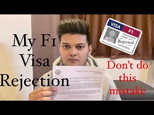 My F1 Visa Rejection Experience | Don’t do this mistake | #usavisa #f1visainterview #interview #visa