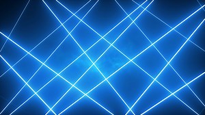 Download Abstract blue neon energy lines magical glowing background, video 4k, 60 fps for free