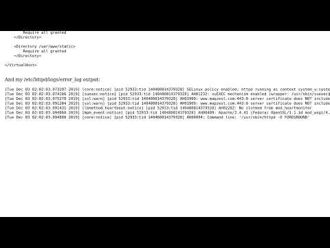 Apache server mod_wsgi in Redhat gives 500 error