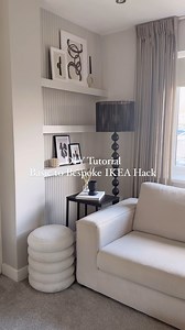 186K views · 1.6K reactions | Part 1 of how I created these bespoke shelves using Ikea Mosslanda’s. You can find the LED cob lights, extension and cable connectors, as well as the ratchet screwdriver in my Amazon storefront. I’ll be uploading part 2 tomorrow. For anyone wanting a more detailed tutorial that will be coming really soon to my other channels. #ikeahack #diytutorial #openshelving | Ashley East Shore Home | Facebook