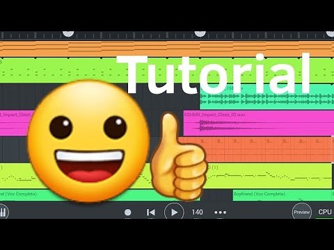 Progress and "tutorial" of how to make an fnf song on FL studio mobile