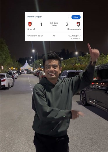 Rumah terbuka sempena kelab Quadsembang 😆 #ohmedia #ohmediaraya #arsenal #bournemouth