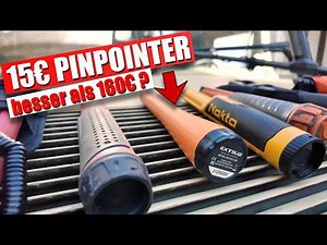 Pinpointer Comparison 2026 🔎 Does the €15 pinpointer beat them all?