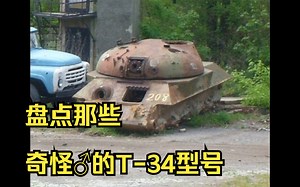 T-34的各种奇怪♂的型号