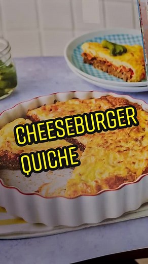 Delicious Cheeseburger Quiche Recipe