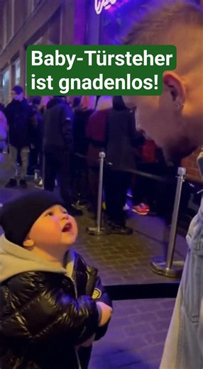 Baby macht die Tür - und der Typ muss draussen bleiben!