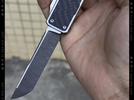 HT（ONE）最新版本顶配，一体钢柄，托马斯刃，工艺品，未开刃