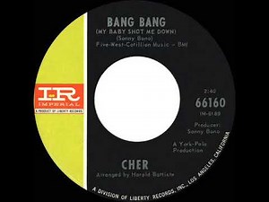 1966 HITS ARCHIVE: Bang Bang (My Baby Shot Me Down) - Cher (a #2 record--mono 45)