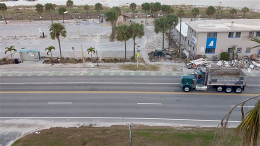42K views · 634 reactions | More dump trucks coming onto Treasure Island to help with debris removal. The state continues to surge resources to Pinellas County to try and collect as much debris as possible ahead of Hurricane Milton. | The City of Treasure Island, Florida | Facebook