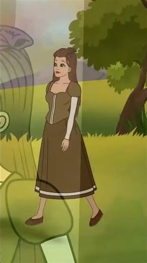 THE LAZY GIRL AND THE HARDWORKING GIRL | Fairytale @Shorts