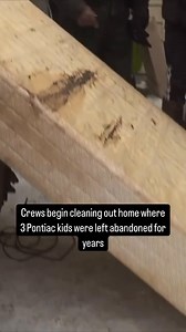 66K views · 904 reactions | WXYZ-TV Channel 7 Cleaning crews were on site at the home where three Pontiac kids were left abandoned and living in squalor for years. Our 7 News Detroit team was outside of the home where we saw crews bringing out furniture and dozens of pizza boxes. Police said the two youngest girls – ages 12 and 13 – slept on pizza boxes. | CrimeInTheD | Facebook