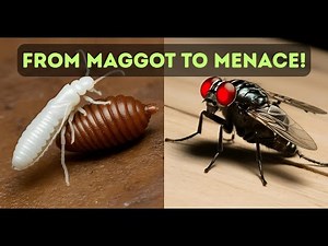 From Maggot to Menace The Lifecycle of a House Fly (The Shocking Truth!