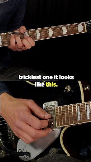 How to play triad inversions on guitar (easy) #guitarlesson #musictheory