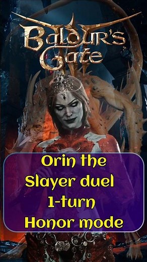 🗡 How to beat Orin the Slayer in 1 turn honor mode
